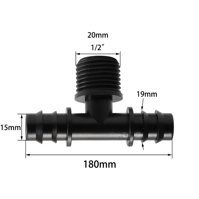 1I2 inch to 20mm Tee