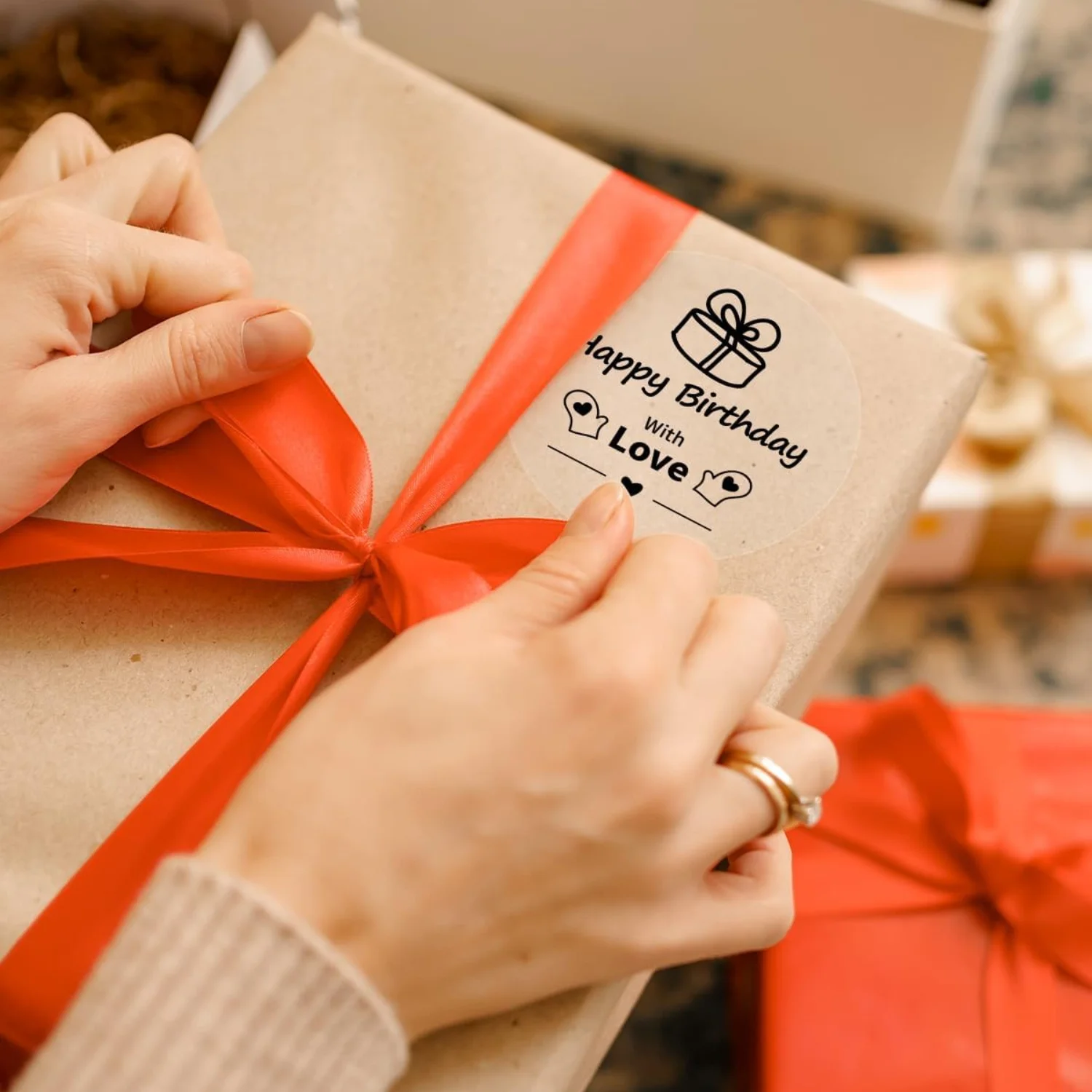 [Transparent Thermal Labels 50*50Mm] Transparent Round Thermal Labels | Self-Adhesive Thermal Label Paper | Thermal Label