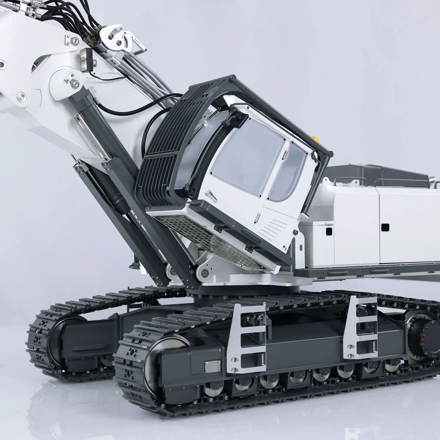 CUT 1/14 K970-301 RC Hydraulic Excavator PL18EV Lite Radio Control Digger Sound Light System Finished Trucks Car Toy TH23471 4