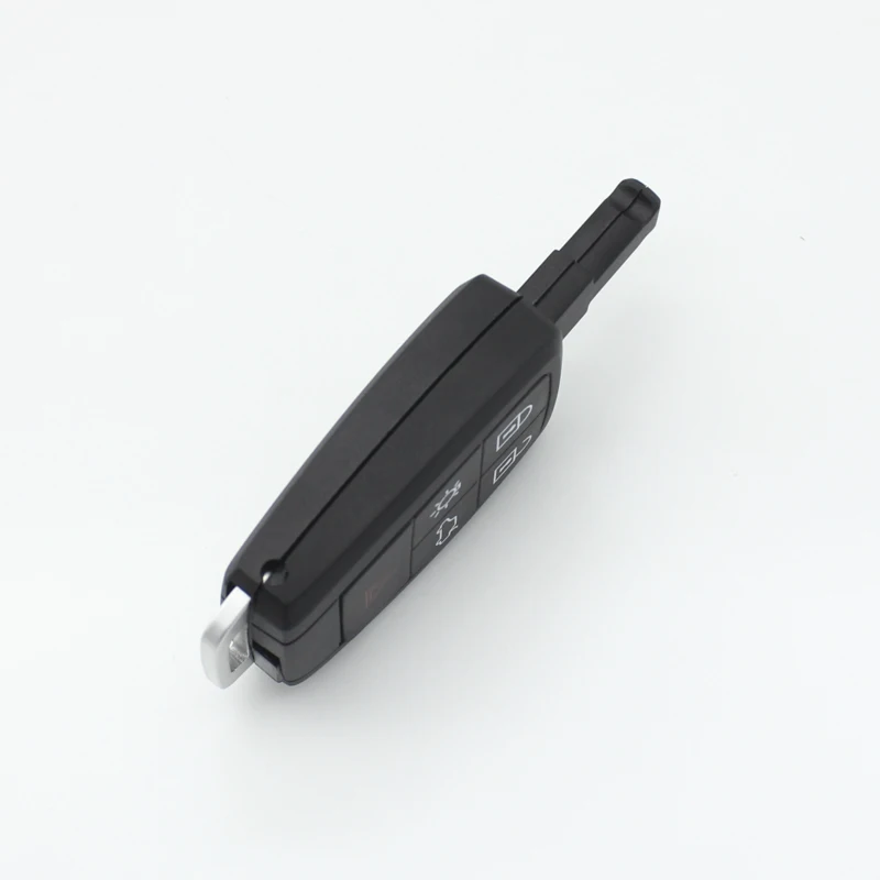 Key Shell Fit for VOLVO V40 V70 C70 S40 S60 S70 5 Button Keyless Remote Car Keys Fob Uncut Blade Replacement Cocolockey