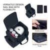 80-Bottle Large Capacity Nail Polish Organizer Case - Portable Travel Storage with 2 Removable Bags, and Essential for Womens Ma 6