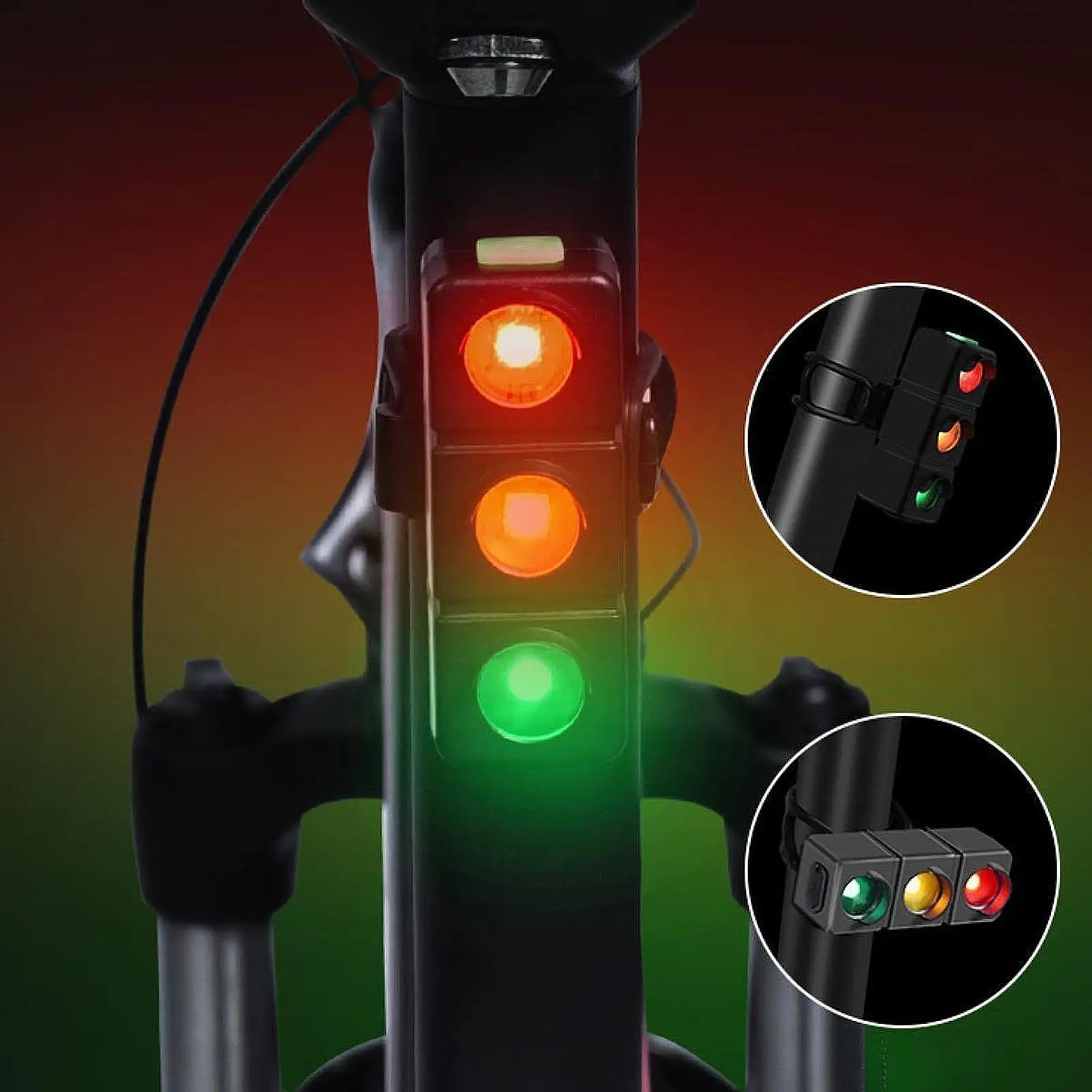 Mountain Bike Rear Light Bright Easy Installation on Backpack Supplies Bicycle Back Lamp for Cycling Biking Men Seatpost Adults