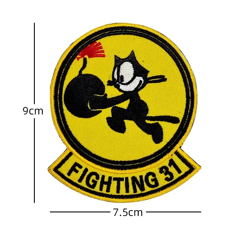 【Tough Field】Felix The Cat VF-31オリーブMA-1 Original U.S. Navy WWII Tomcatters VF-3A Fighter Squadron M