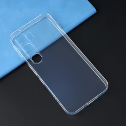 Clear Transparent Soft TPU Silicone Phone Case Back Cover with Matte Shell for Nubia Neo 5 GT (Transparent)