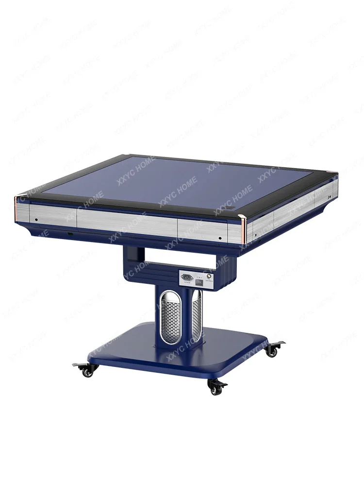 

Станок для Маджонга с американскими горками Автоматический складной нагрев двойного назначения Простой автоматический стол для Маджонга обеденный стол