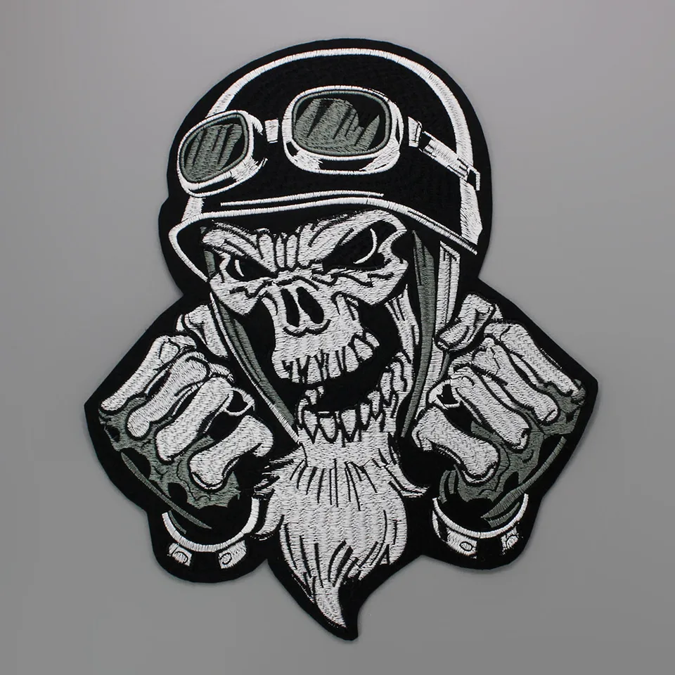 Individuell Bestickte Biker Motorrad Club Aufnäher Und Mehr
