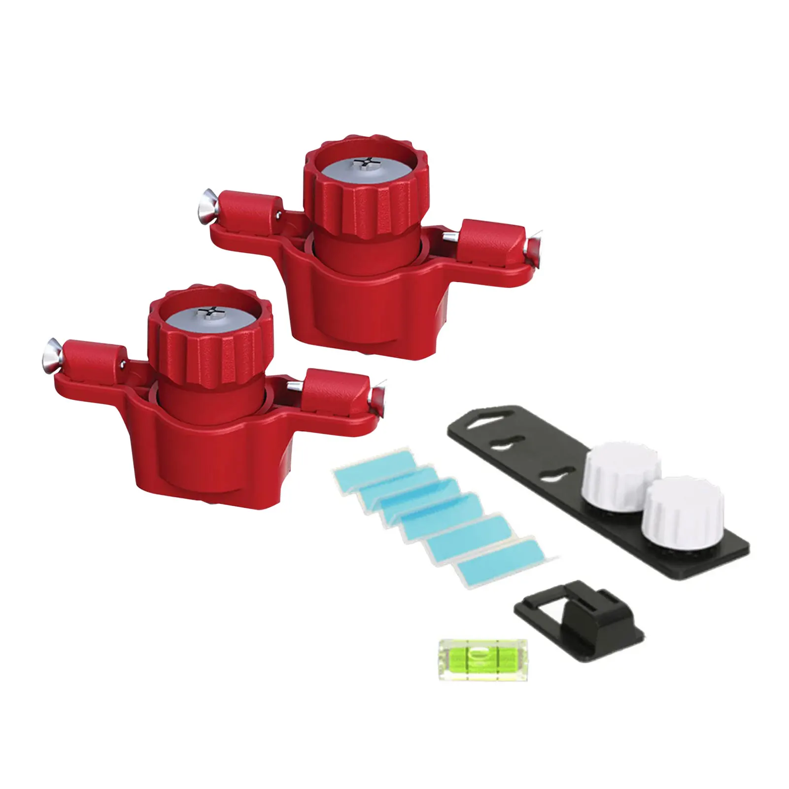 Keyhole Companion Marks Slot Locations on Wall Cabinet without Measuring Reusable Tool For Objects With Built-in or Added Slots