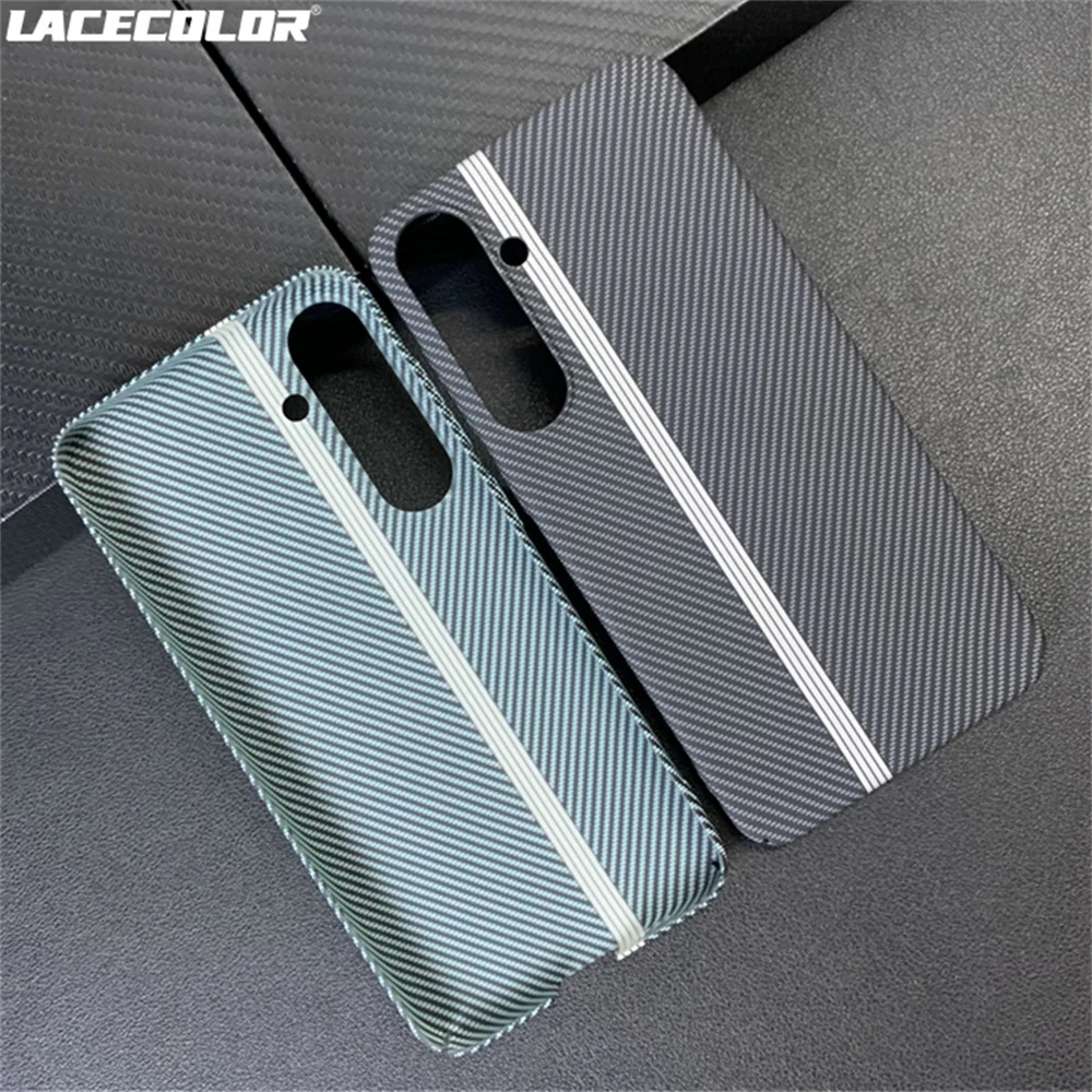 Luxury Ultra Thin Carbon Fiber Pattern Armor Case - Slim, Hard, Shockproof Phone Protection