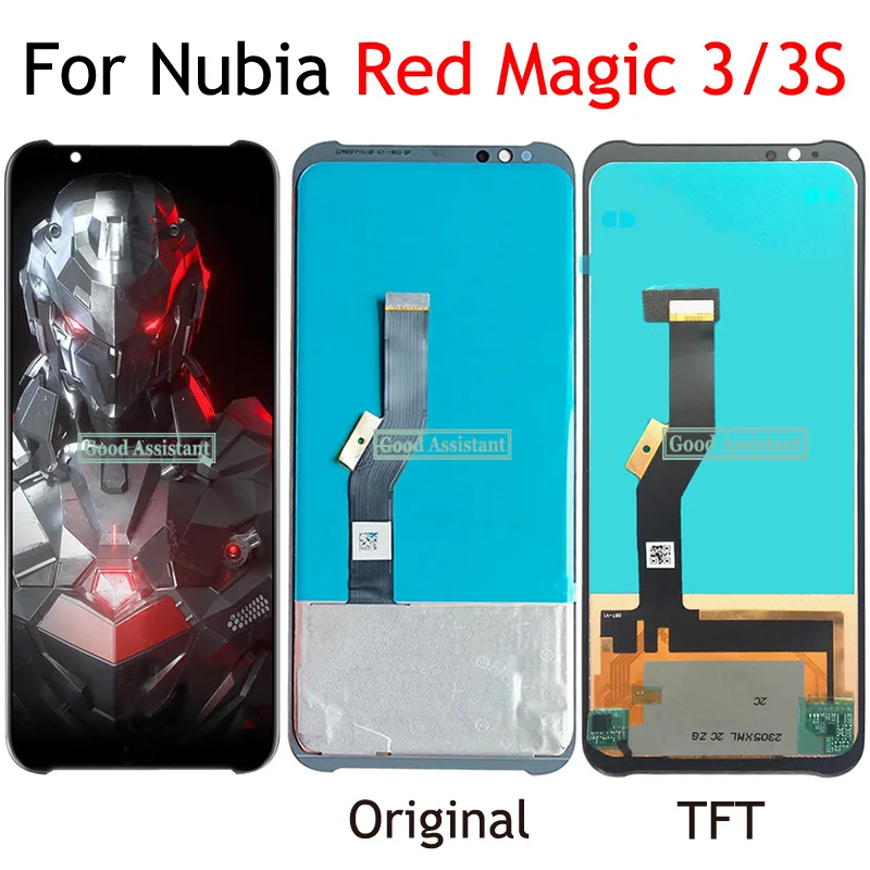 6.65 inch Amoled TFT For ZTE Nubia Red Magic 3 NX629J LCD