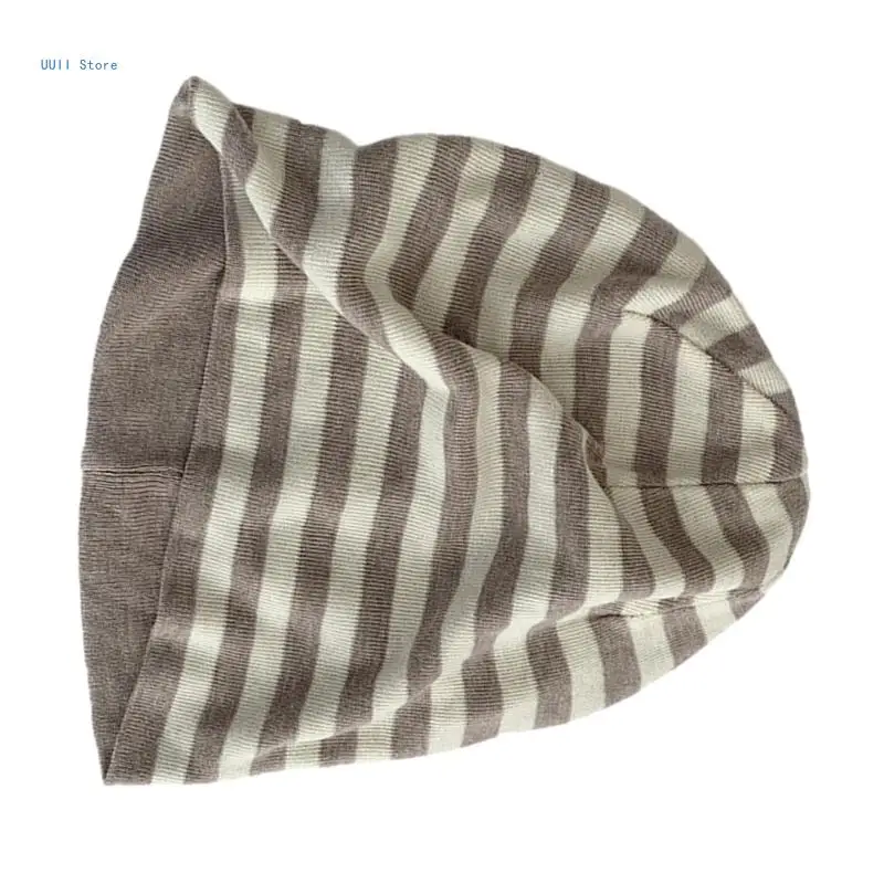 Slouchy Windproof Striped Ʈ β  ȣ       ߿  ǰ 