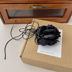 Elegant Floral Long Rope Choker Necklace for Women - 2023 Fashion Jewelry Accessory (S03)