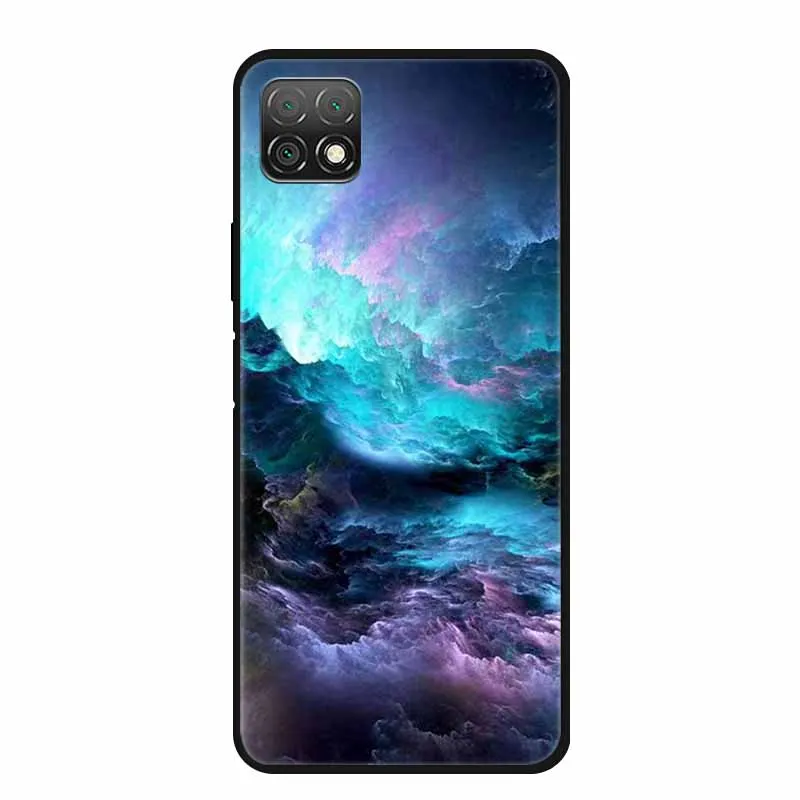 Marble Soft TPU Silicone Phone Case with Fashionable Cartoon Design