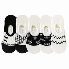 

2 Pais/Lot Low Cut Invisible Socks Women Breathable Cotton Ankle Socks Cool White Summer Short Fashion Cute Chaussette Femme