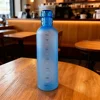 Plastic Water Bottle Time Marker Creative Large Capacity Leakproof Milk Cup Drinkware Kid School Gym Sport 2