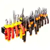 Wall-mounted 14-hole Hardware Tool Storage Rack Hammer/pliers/screwdriver Manual Tools Integrated Storage Base Stand 5