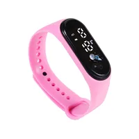 Kawaii Smart Watch For Kids Fashion Outdoor Waterproof Sports Kids’ Watches Boy Girls Digital Watches Silicone montre enfant