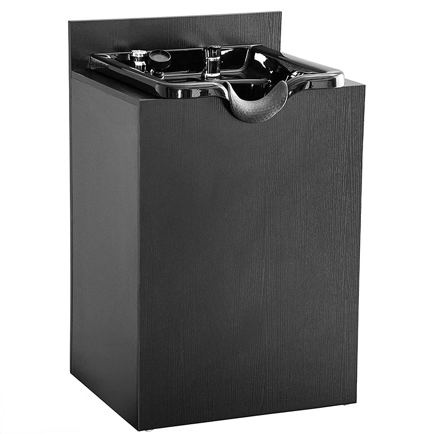 

Portable Beauty Salon Shampoo Chair Backwash Sink Cabinet Plastic Shampoo Bowl