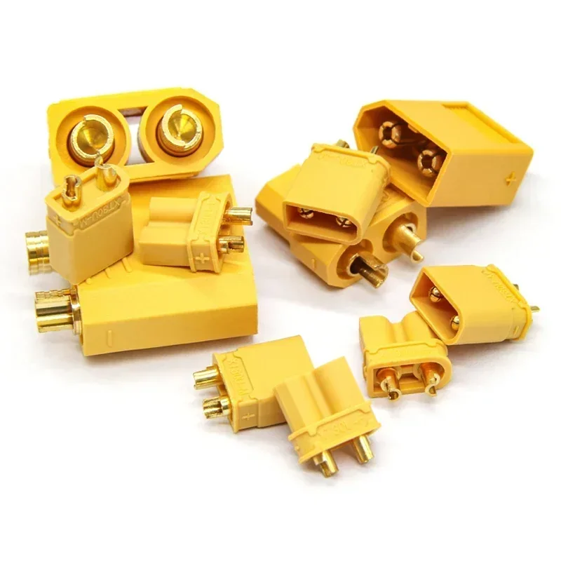 Terminal Connector XT Series XT30U XT60 XT90 Plug Bullet Welding Suit for RC Lithium Polymer Battery Model Aircraft Accessories