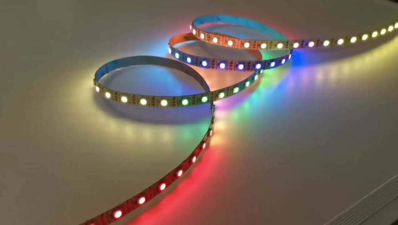 

Waterproof Silicone Cover Cool White Lamp Led Smart Strip Night Lights Dc12v RGB Multicolor Festival Bedroom Livingroom Decor