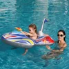 Kids Swimming Ring Kids Inflatable PVC Swim Circle Cartoon Motrorcycle Seat Boat Floating Pool Accessories For Toddler Toys 6