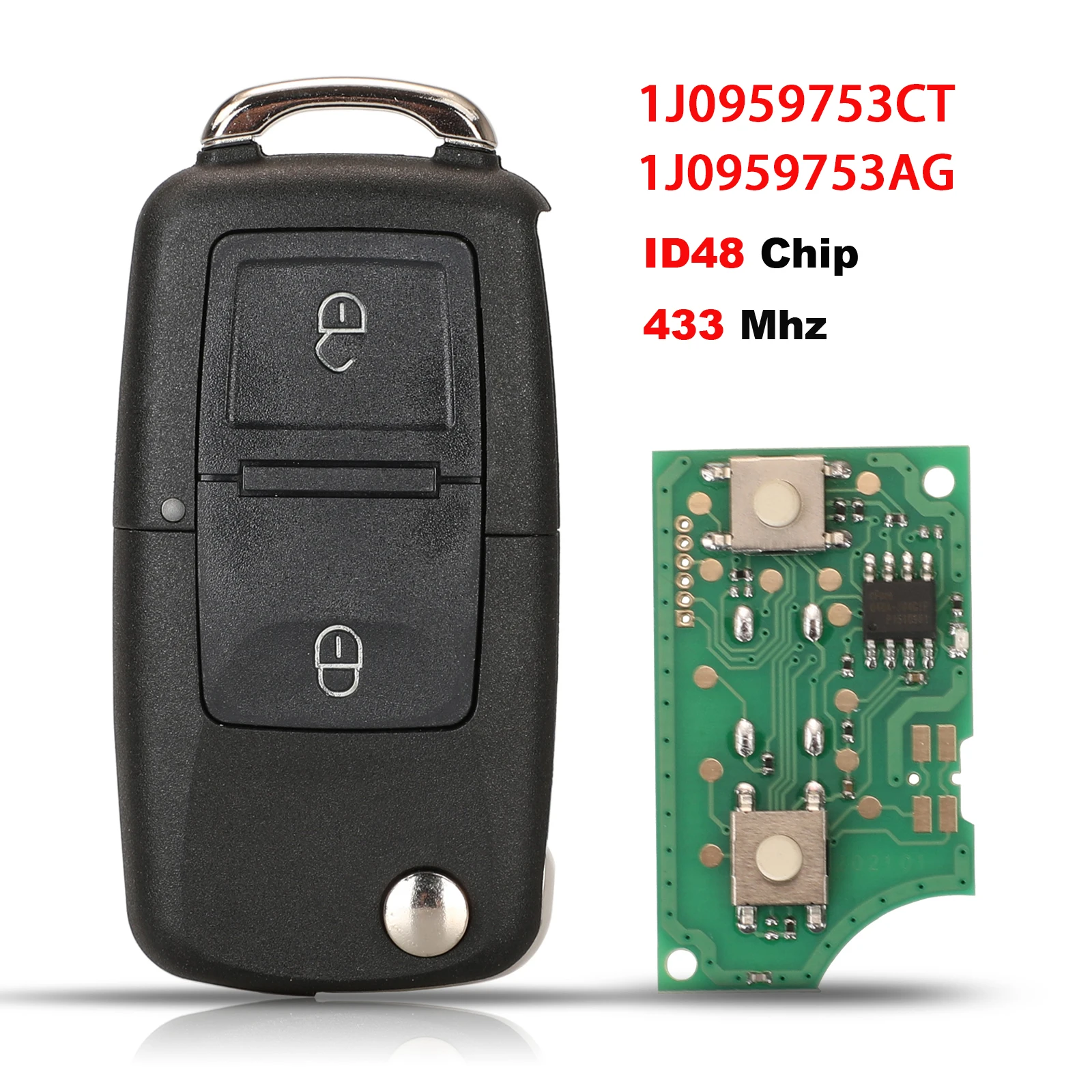 Remote-for-VW-VOLKSWAGEN-Beetle-Bora-Golf-Passat-Polo-Transporter-T5 ...