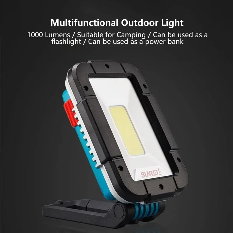 SUNREI V380 V1000 V1500 LED Work Light Auto Repair And Repair Super Bright Strong Light Camping Emergency Outdoor