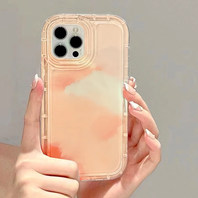 thumbnail image 1 of Funda de teléfono transparente a prueba de golpes, carcasa suave para iPhone 11, 12, 13, 14, 15 Pro Max, 6, 7, 8 Plus, SE 2020, 2022, X, XR, XSmax, 1 of 5