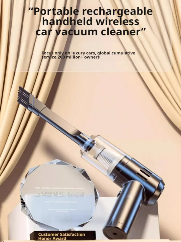 Powerful vacuum cleaner for car Portable cordless handheld vacuum cleaner for car and home