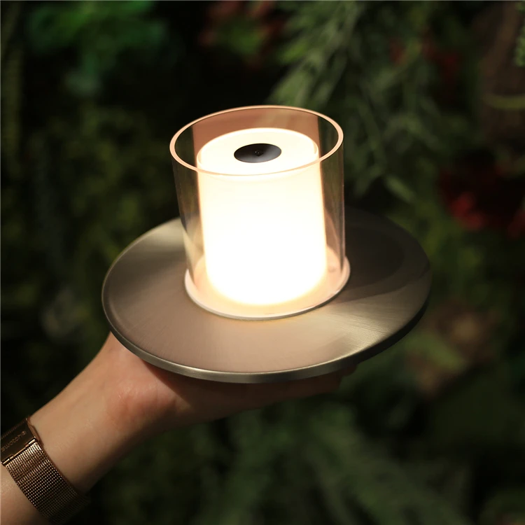 

Unique Design Candle Warmer Table Lamp 2000mAh Bulit-in Battery Candle Light Gesture Control Dimming LED Candle Table Lamp