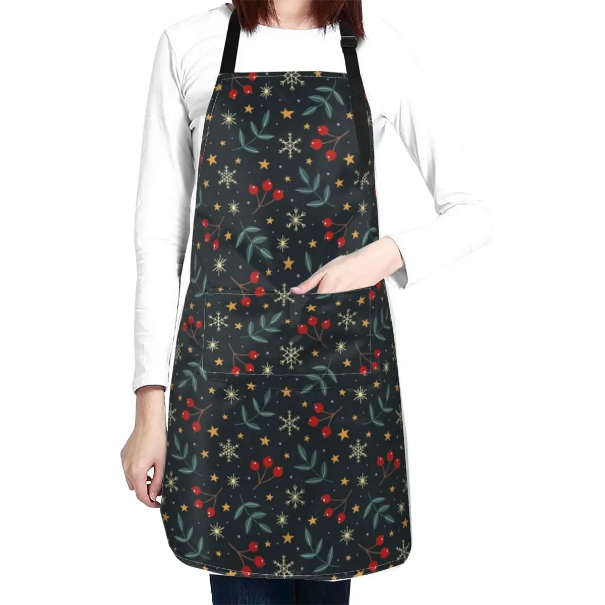 

Winter magic Apron Kitchen Apron Women Women Kitchen'S Apron