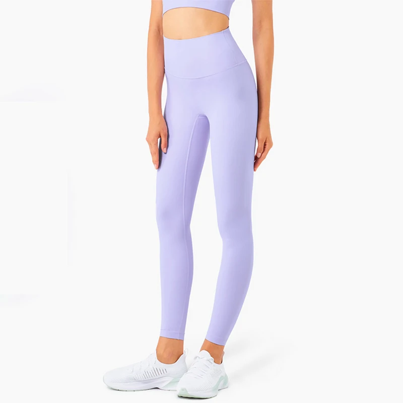 2023 Hot Sale Fitness Female Full Length Leggings 19 Colors Running Pants Comfortable And Formfitting Yoga Pants