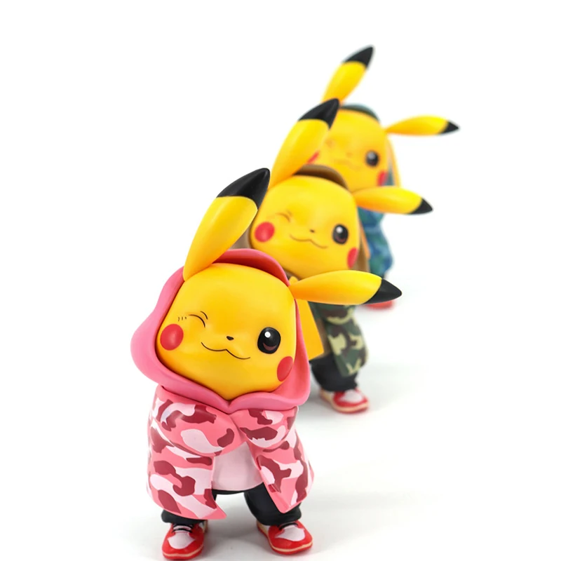 TAKARA TOMY Pokemon Pikachu HYPE BEAST Hoodie Cosplay