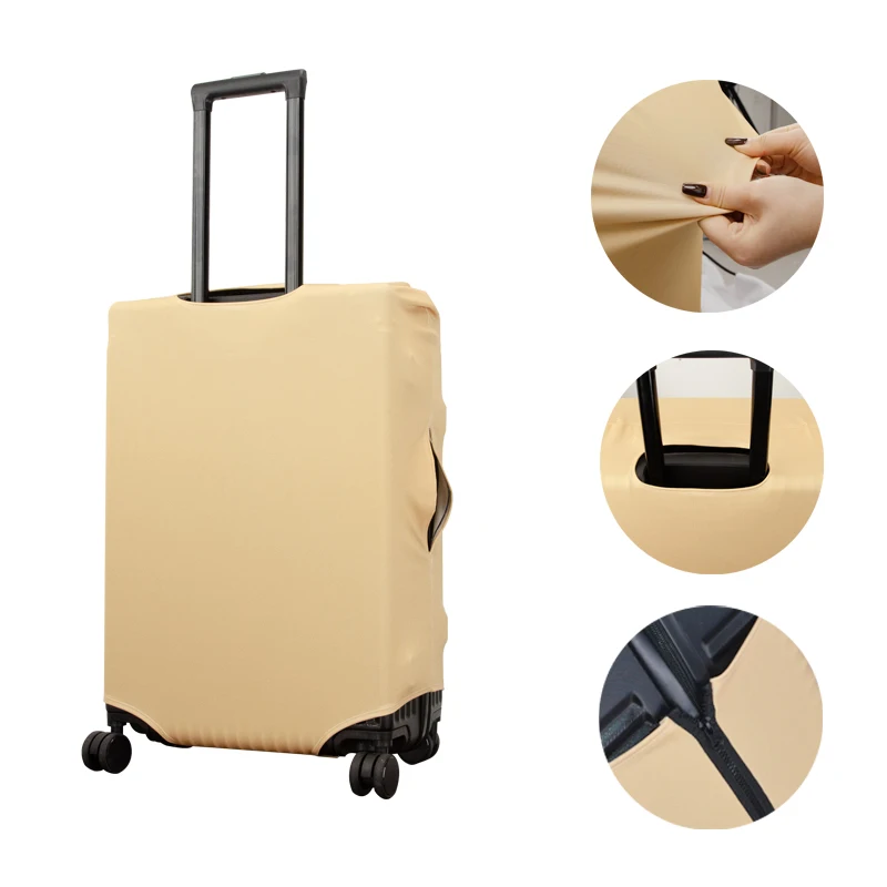 Protector/Funda Lavable Para Maleta - Estirable, Con Estampado De Corgi, Para Maletas De 18 A 32 Pulgadas, Antiarañazos