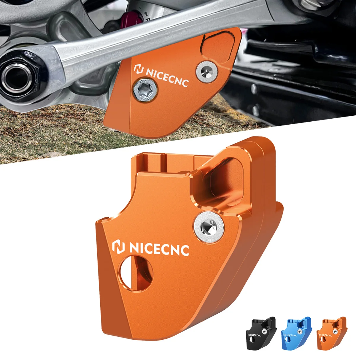 

For KTM 125 250 300 350 400 450 500 XC SX XCF SXF 2023 2024 Motorcycle Rear Shock Absorber Linkage Guard Cover Protector