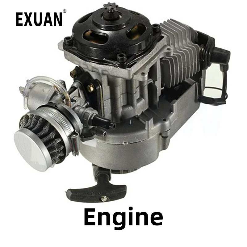 

Аксессуары для мини-скутера 49CC 2-тактный маленький спортивный автомобильный двигатель модифицированный велосипедный карт бензиновый двигатель