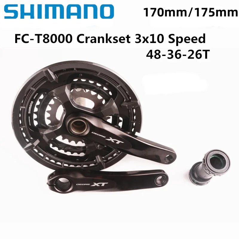 Shimano DEORE XT FC T8000 3x10 Speed Crankset MTB Bike Bicycle