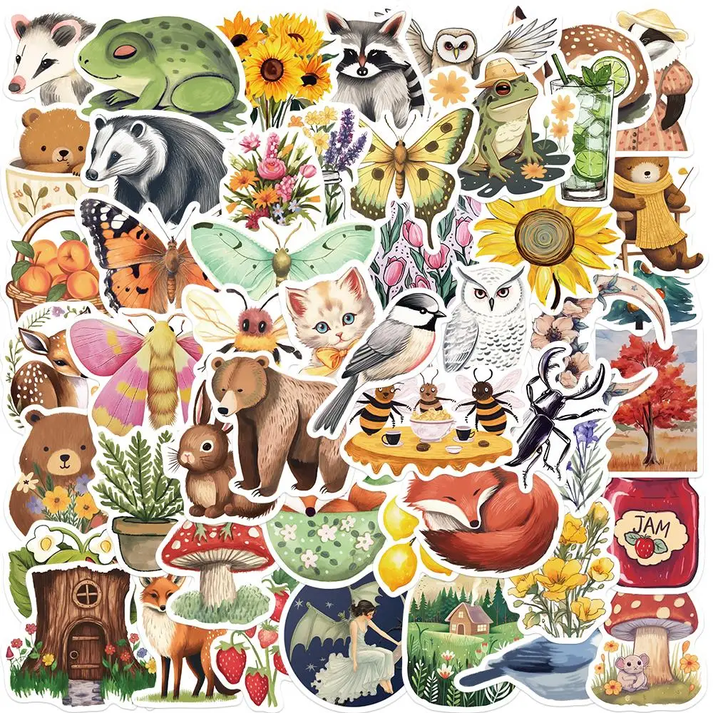 Charming Waterproof Vinyl Stickers for Water Bottles and Laptops