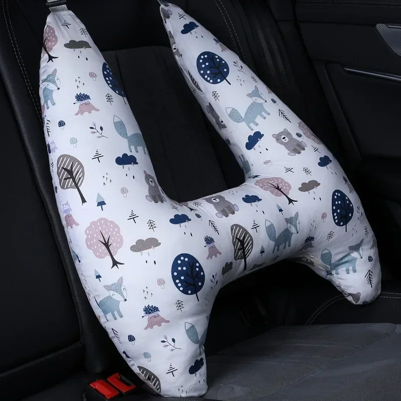 thumbnail image 2 of Aazon.co: Car Pillow For Kids, Kids &ap; Adults Car Neck Head Support Cushion Set,Travel Car Seat 2 of 10