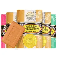 3pcs Bee Flowers Sandalwood Jasmine Roses Soap 125 G General Soap Soap Bath Clean To Mites Family 1