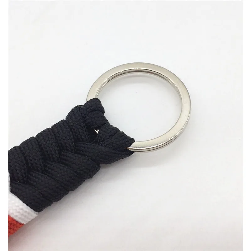 Brazilian Jiu-Jitsu Ranking Parachute Rope Set Adjustable Metal Carabiner and Keychain Outdoor Survival Camping Climbing Gifts paracord rope braided paracord carabiner clips paracord accessories outdoor accessories