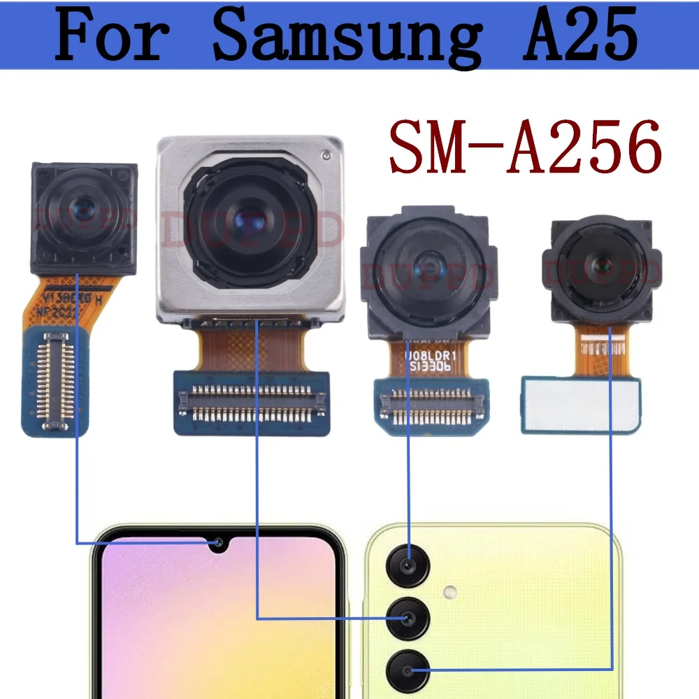 Front Rear Camera For Samsung Galaxy A25 5G SM-A256B A256E A256U Wide ...
