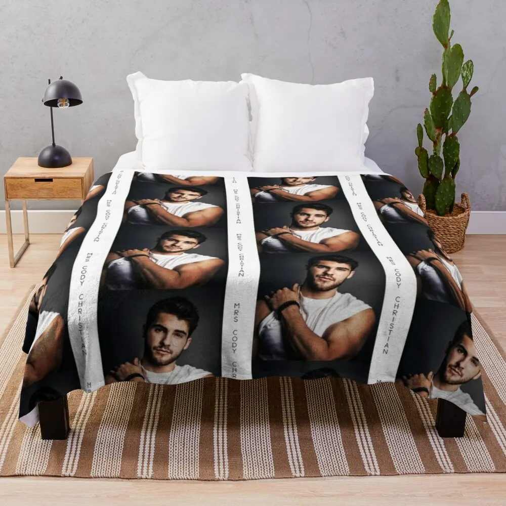 

Cody christian( why, cause why not) Throw Blanket Hair Blanket Comforter Blanket Velvet Designer Blanket