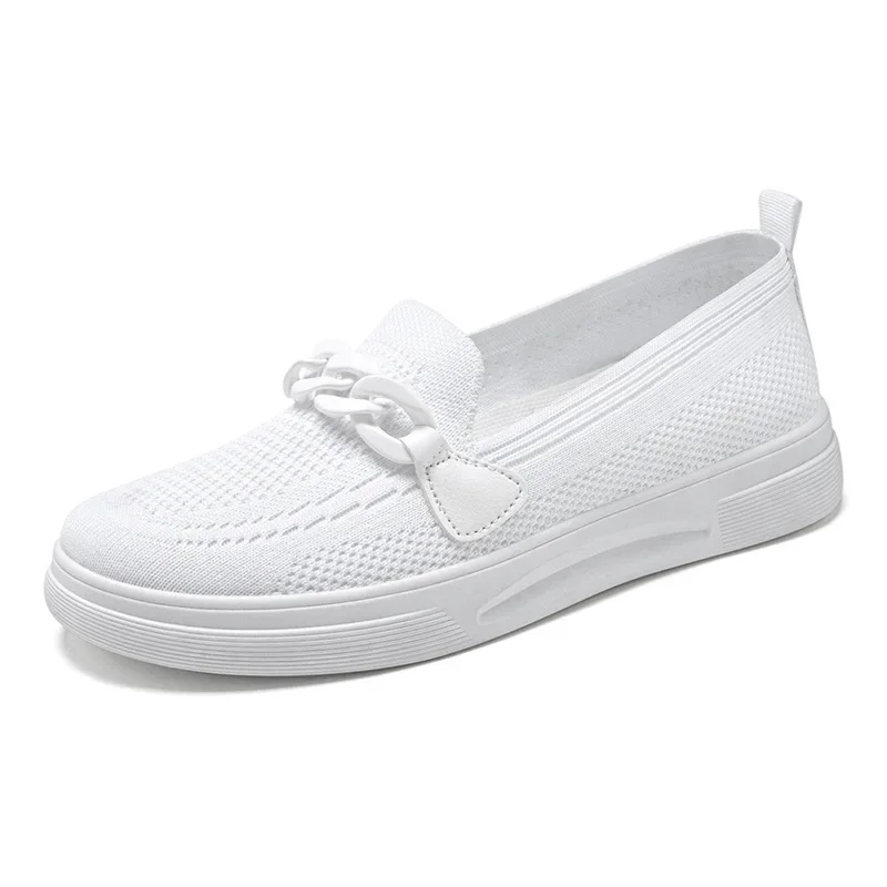 Sneakers Casual da donna, comodi mocassini femminili, scarpe basse Slip-on, primavera e autunno, 2023