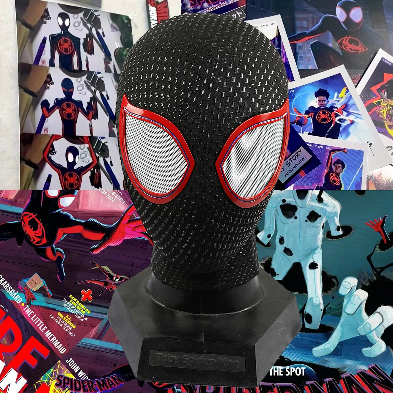 大人用マスクスパイダーマンアクロスザスパイダーバース