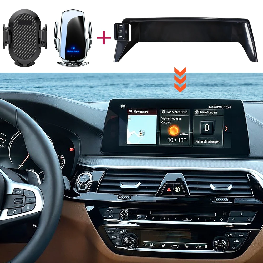 Car-Phone-Holder-For-BMW-5-Series-G30-2017-2018-2019-2020-Screen-Panel ...