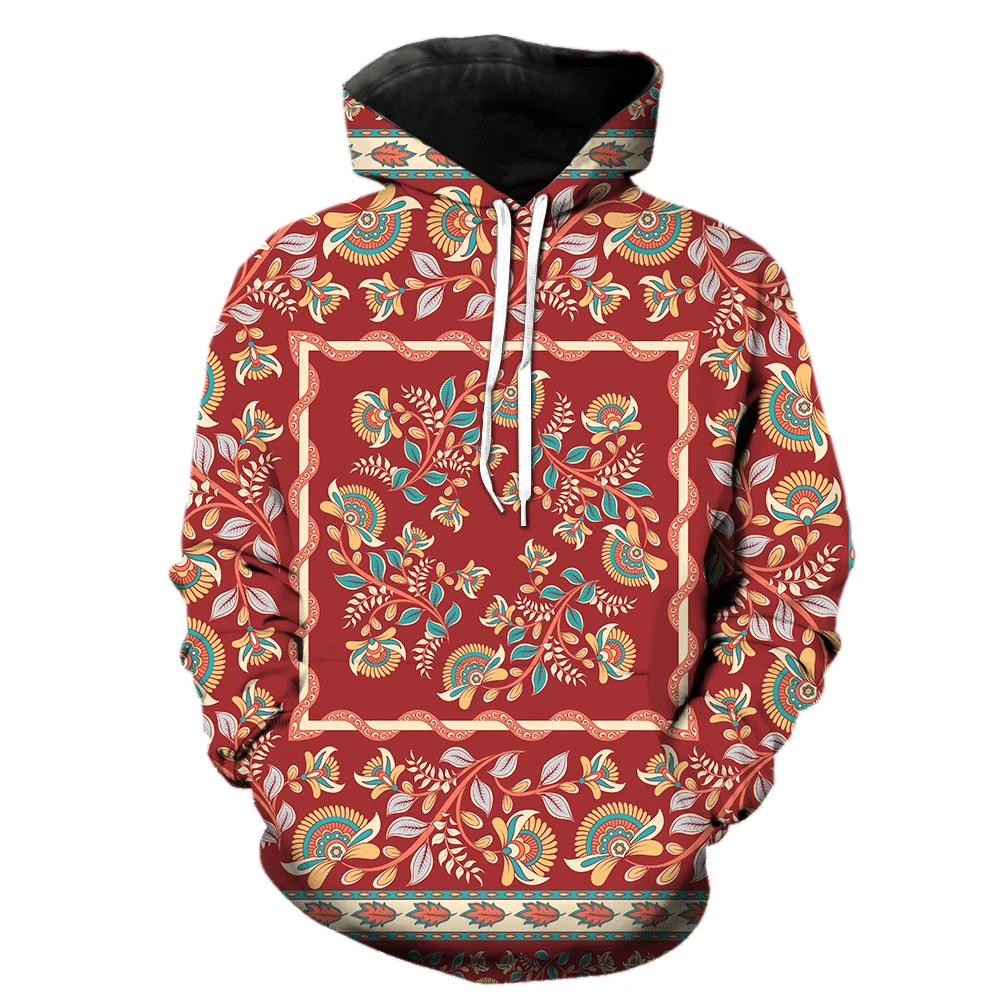 

Retro Exotic Ethnic Style Men's Hoodies Hip Hop Cool Streetwear Sweatshirts Pullover Unisex 2022 Hot Sale Funny 3D Printed Tops