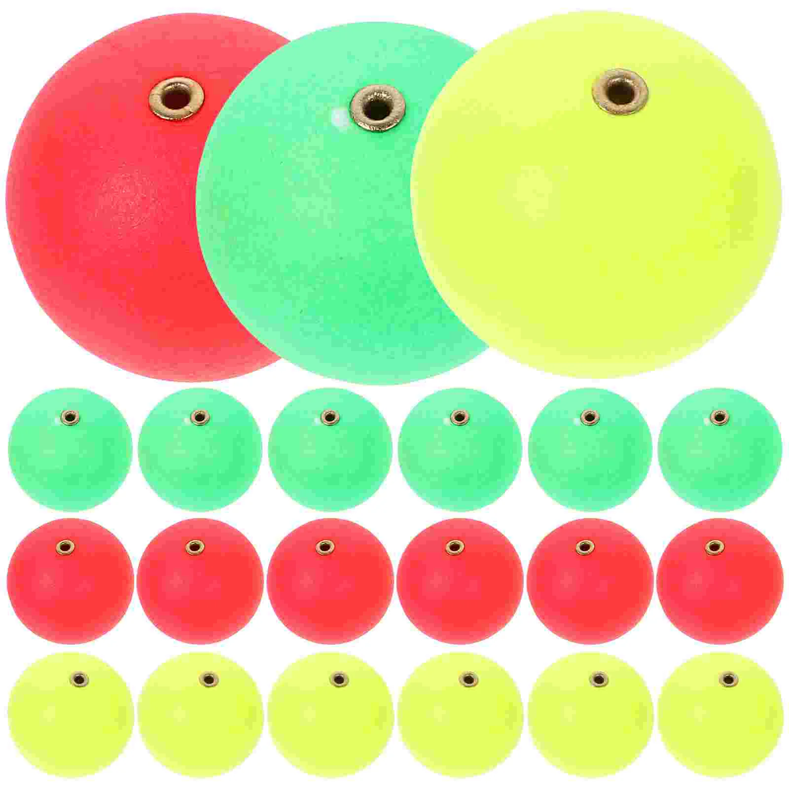 

30 Pcs Drill Rig Fishing Float Pro Tools Floats Balls Foam Professional Bobbers