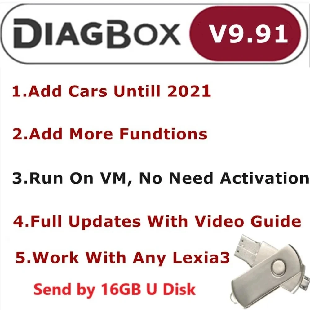 

Latest Diagbox V9.91 Car repair diagnosis software Multi-language Fully working For Peugeot For Citroen Diagnostic Vm Version