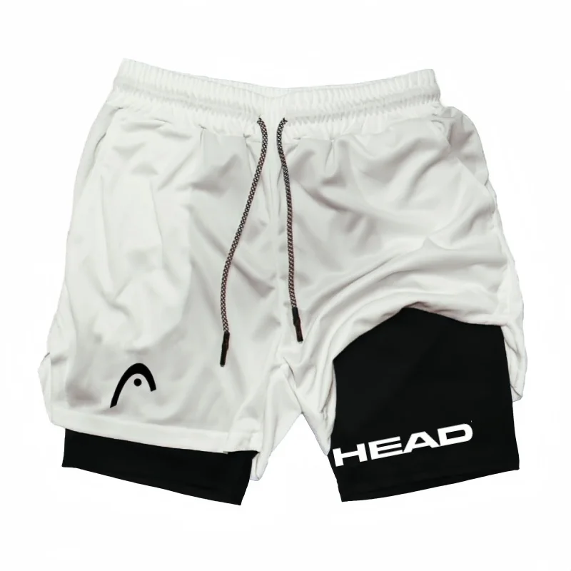 Sports Shorts Shorts for Men Summer Spider Printed GYM Casual Sports Compression Shorts Workout Running Mesh 2 in 1 Sport Short Pants