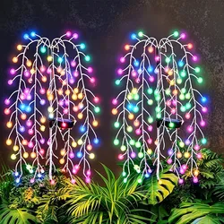Solar Fairy Lights - Outdoor LED String Lights for Garden, Patio, and Party Decor (RGB)